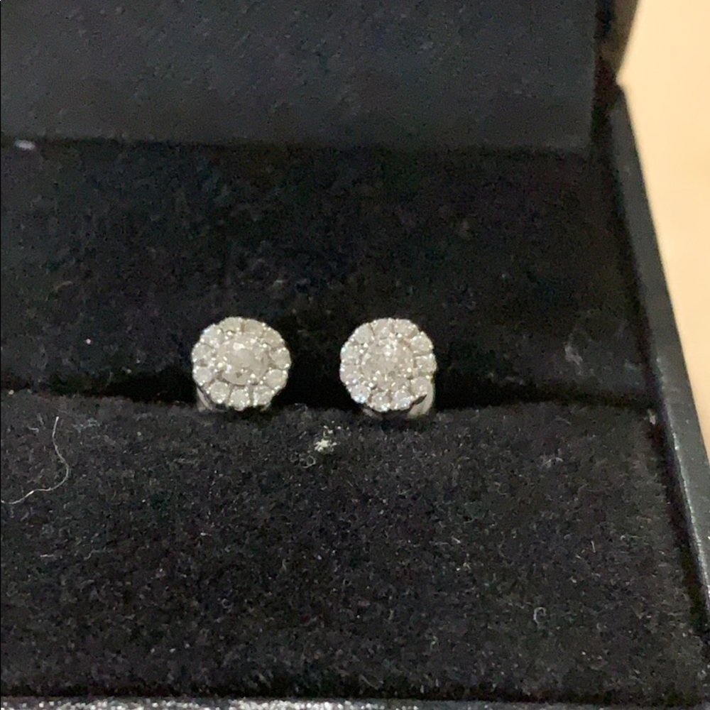 Diamond Stud Earrings